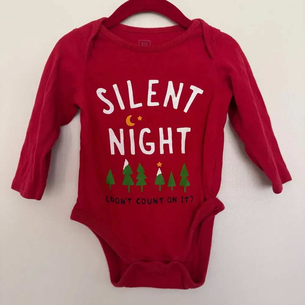 babyGap Christmas Onesies, Bundle of 2